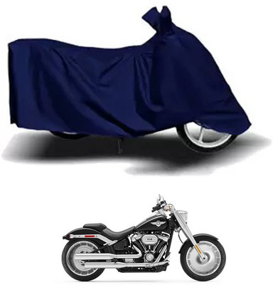 MMSSTAR Waterproof Two Wheeler Cover for Yamaha(Fat Boy, Blue)