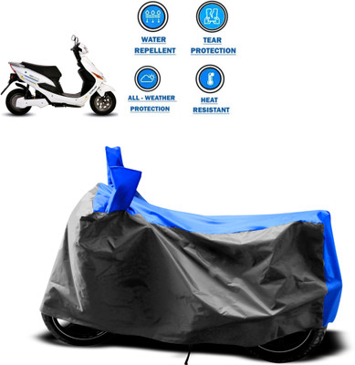 CODOKI Two Wheeler Cover for Hero(Electric Cruz, Grey)