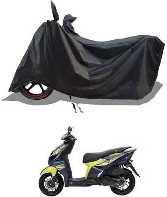 SK AUTO Two Wheeler Cover for TVS(Ntorq 125, Black)