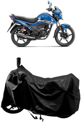 SUGASHRI Waterproof Two Wheeler Cover for Honda(Livo, Black)