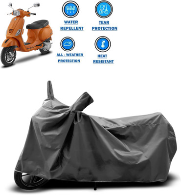 PAGORA Two Wheeler Cover for Piaggio(Vespa SXL 125, Grey)