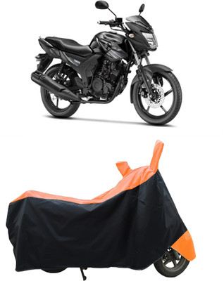 Coxtor Waterproof Two Wheeler Cover for Yamaha(SZ-RR V BS6, Orange)