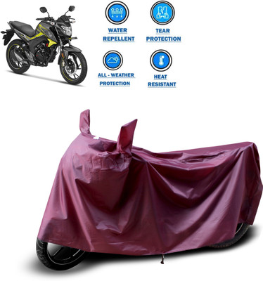 CODOKI Waterproof Two Wheeler Cover for Honda(CB Hornet 160, Maroon)