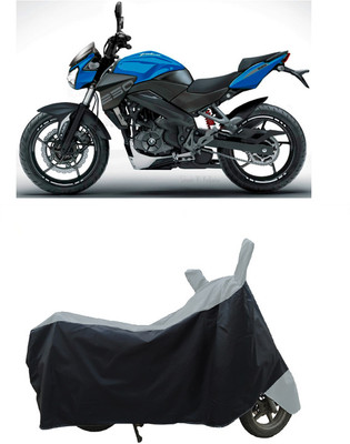Coxtor Waterproof Two Wheeler Cover for Bajaj(Pulsar 250 BS6, Grey)