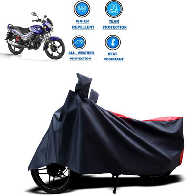 PAGORA Two Wheeler Cover for TVS(Star City Plus, Red)