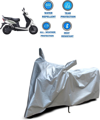 PAGORA Two Wheeler Cover for Universal For Bike(Silver)