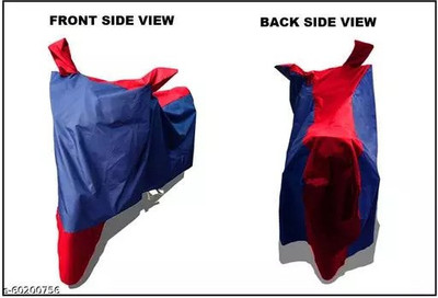 Onisha Two Wheeler Cover for Yamaha(Saluto RX BS6, Red, Black)