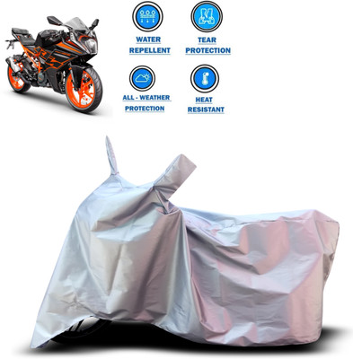 CODOKI Two Wheeler Cover for KTM(RC 125, Silver)