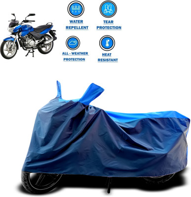 CODOKI Two Wheeler Cover for Bajaj(Discover 135, Blue)