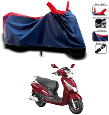 SK AUTO Two Wheeler Cover for Hero(Destini 125, Red, Blue)
