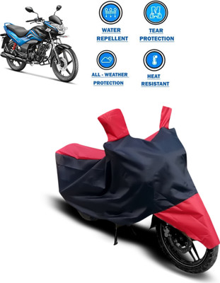CODOKI Two Wheeler Cover for Hero(Passion Xpro, Red)