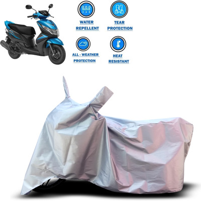 CODOKI Two Wheeler Cover for Yamaha(Ray Z, Silver)