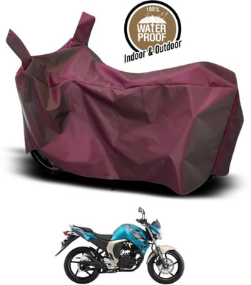 SK AUTO Two Wheeler Cover for Yamaha(FZS-FI, Maroon)