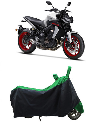 Coxtor Waterproof Two Wheeler Cover for Yamaha(MT 09, Green)