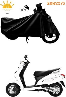 SK AUTO Waterproof Two Wheeler Cover for Honda(Activa i, Black)