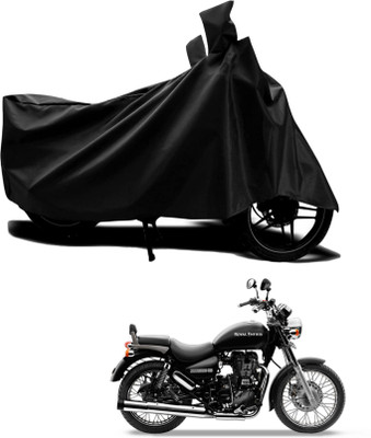 SK AUTO Two Wheeler Cover for Royal Enfield(Thunderbird 350, Black)