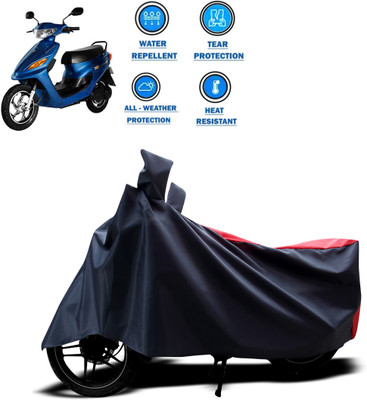 PAGORA Two Wheeler Cover for Indus(Yo Spark, Red)