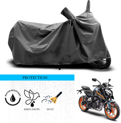 ANTHUB Waterproof Two Wheeler Cover for KTM(250 Duke, Grey)