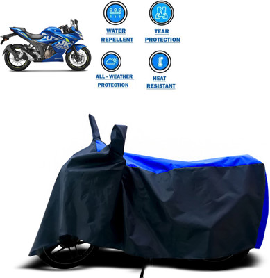 CODOKI Two Wheeler Cover for Suzuki(Gixxer SF 250, Blue)