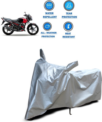 PAGORA Two Wheeler Cover for Yamaha(Gladiator, Silver)