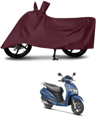 SK AUTO Two Wheeler Cover for Honda(Activa 125, Maroon)