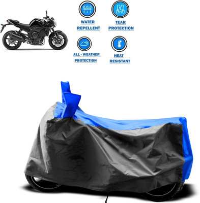 CODOKI Two Wheeler Cover for Yamaha(FZ-S FI, Grey)