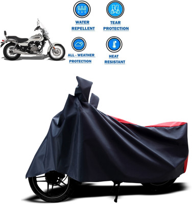 CODOKI Two Wheeler Cover for Bajaj(Avenger Street 220, Red)