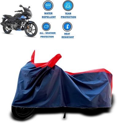 PAGORA Two Wheeler Cover for Bajaj(Pulsar 220F, Red)