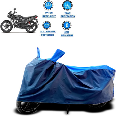 GOSHIV-car and bike accessories Two Wheeler Cover for Hero(Passion Pro, Blue)
