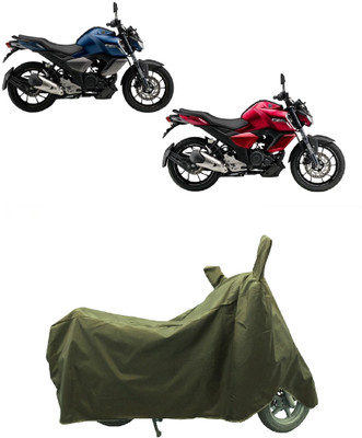 Coxtor Waterproof Two Wheeler Cover for Yamaha(FZS-FI BS6, Gold)