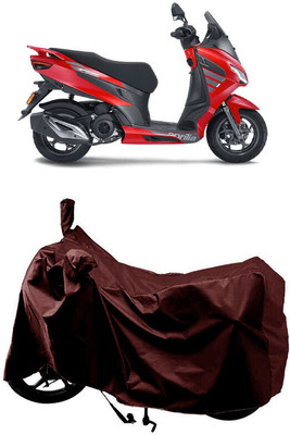 SUGASHRI Waterproof Two Wheeler Cover for Aprilia(SXR 160 BS6, Maroon)
