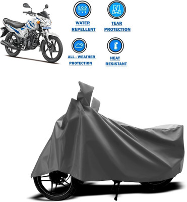 PAGORA Two Wheeler Cover for Suzuki(Hayate EP, Grey)