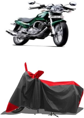 SUGASHRI Waterproof Two Wheeler Cover for TVS(Fiero FX, Red, Black)