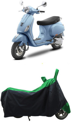 Coxtor Waterproof Two Wheeler Cover for Vespa(ZX 125 BS6, Green)