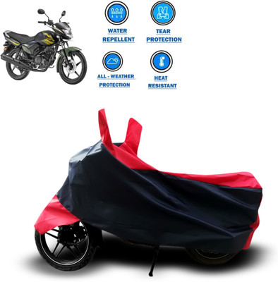 CODOKI Two Wheeler Cover for Yamaha(Saluto RX, Red)