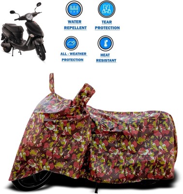 PAGORA Two Wheeler Cover for Hero(Electric Photon, Red)