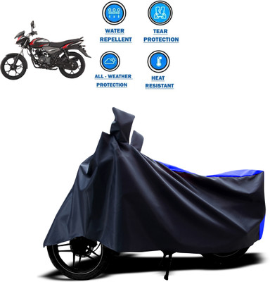 CODOKI Two Wheeler Cover for Bajaj(Discover 110, Blue)