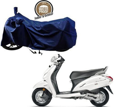 SK AUTO Waterproof Two Wheeler Cover for Honda(Activa 4G, Blue)