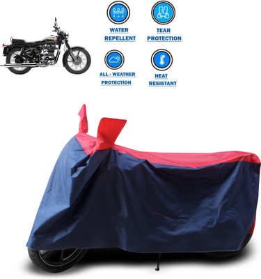 PAGORA Two Wheeler Cover for Royal Enfield(Bullet 350 Twinspark, Red)