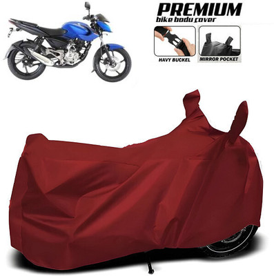 SK AUTO Waterproof Two Wheeler Cover for Hero, Honda, Bajaj, TVS, Suzuki(Maroon)
