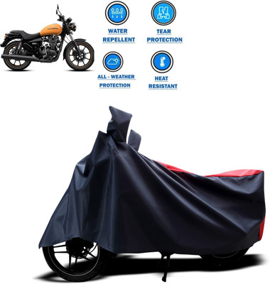 CODOKI Two Wheeler Cover for Royal Enfield(Thunderbird 500, Red)