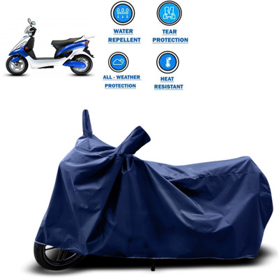 CODOKI Two Wheeler Cover for Hero(Electric Maxi, Blue)