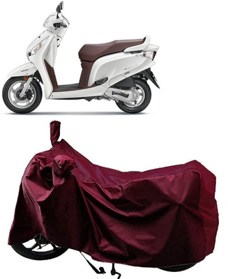 SK AUTO Two Wheeler Cover for Honda(Aviator, Maroon)