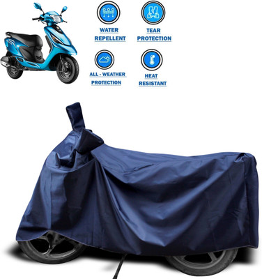 PAGORA Two Wheeler Cover for TVS(Scooty Zest 110, Blue)