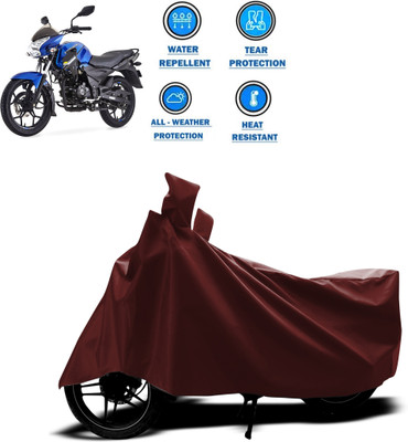 PAGORA Waterproof Two Wheeler Cover for Bajaj(Discover, Maroon)