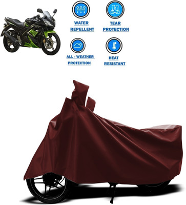 CODOKI Waterproof Two Wheeler Cover for Yamaha(YZF R15 S, Maroon)
