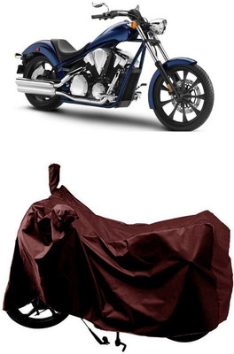 SUGASHRI Waterproof Two Wheeler Cover for Honda(VT 1300CX, Maroon)