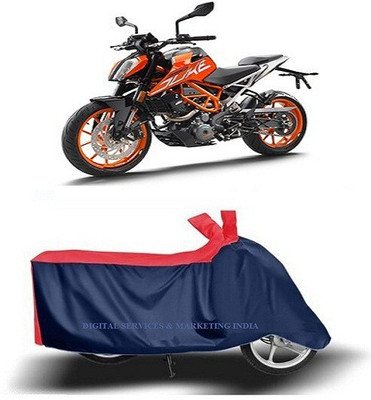 DSAMI Two Wheeler Cover for KTM(Duke 390 ABS, Blue)