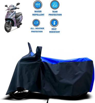 CODOKI Two Wheeler Cover for Hero(MotoCorp Maestro Edge 125, Blue)