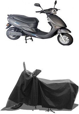 SUGASHRI Waterproof Two Wheeler Cover for Avon(E Star, Grey, Black)